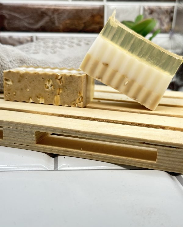 Moisturizing Honey, Milk & Oatmeal Natural Soap