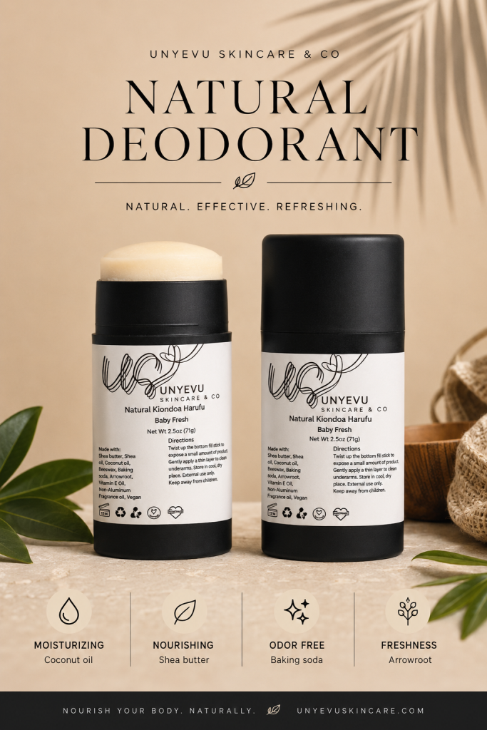 Natural Aluminum-Free Deodarant
